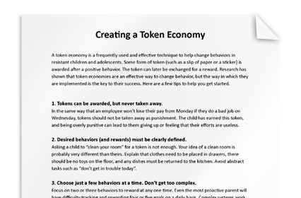 Creating a Token Economy